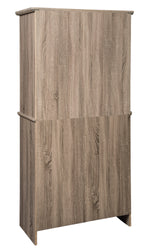 Drewmore Gray Wood Accent Cabinet