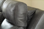 Edmar Charcoal Power Recliner Loveseat