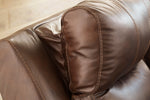 Edmar Chocolate Power Recliner Sofa