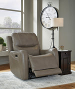 Galahad Sandstone Zero Wall Power Recliner