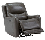 Galahad Smoke Zero Wall Power Recliner