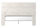 Gerridan White Wood King Panel Bed