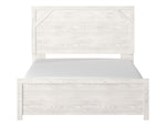 Gerridan White Wood Queen Panel Bed