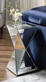 Gillrock Mirrored Accent Table