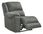 Goalie 3-Pc Pewter Manual Recliner Loveseat