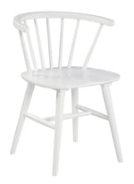 Grannen 2 White Wood Side Chairs