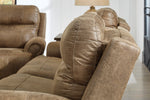 Grearview Earth Faux Leather 2-Seat Power Recliner Sofa (Oversized)