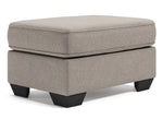 Greaves Stone Fabric Ottoman