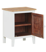 Gylesburg Brown/White Wood Accent Cabinet