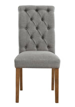 Harvina 2 Gray Fabric Side Chairs