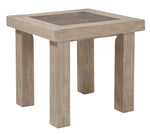 Hennington Light Brown Wood End Table