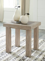 Hennington Light Brown Wood End Table