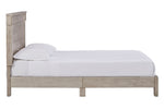 Hollentown Whitewash Full Platform Bed