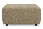 Hoylake Chocolate Fabric Ottoman