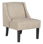 Janesley Beige Fabric Accent Chair