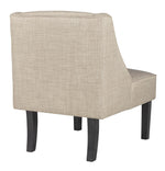 Janesley Beige Fabric Accent Chair