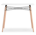 Jaspeni White/Natural Home Office Desk