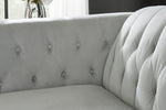 Josanna Gray Fabric Sofa