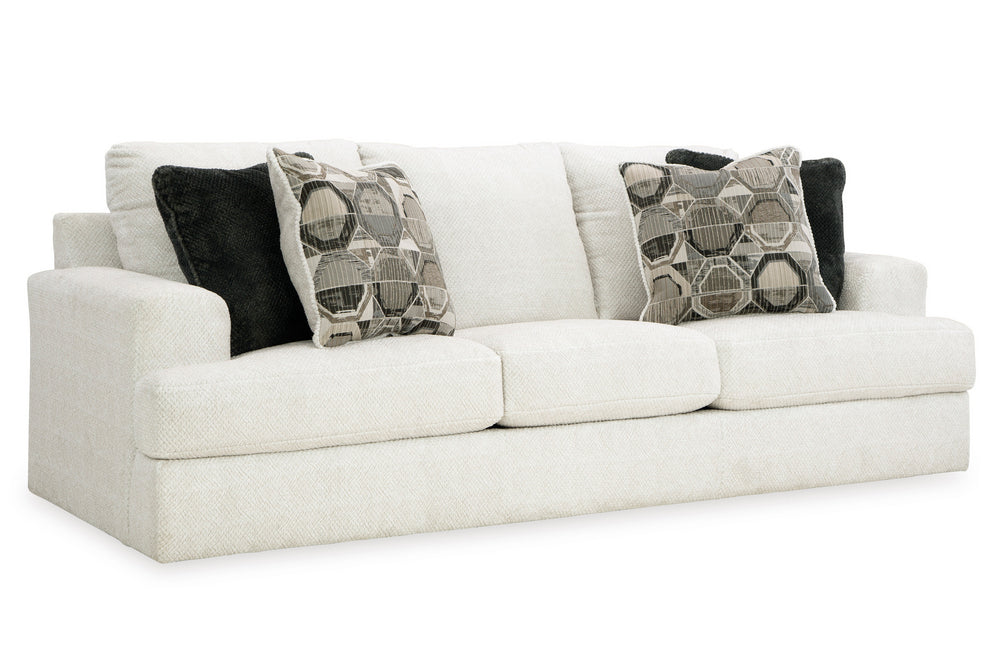 Signature Design Karinne Linen Plush Fabric Sofa (Oversized)