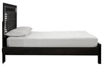 Kaydell Black Wood Queen Storage Bed