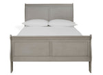 Kordasky Gray Wood Full Sleigh Bed