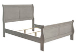 Kordasky Gray Wood Full Sleigh Bed