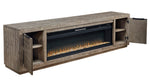 Krystanza XL TV Stand Fireplace (Oversized)