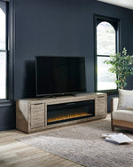 Krystanza XL TV Stand Fireplace (Oversized)