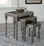 Larkendale 3-Pc Metallic Accent Table Set