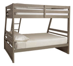 Lettner Light Gray Twin/Full Bunk Bed