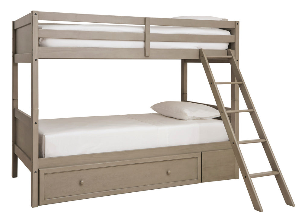 Lettner Twin/Twin Bunk Bed with Storage