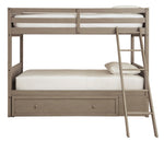 Lettner Twin/Twin Bunk Bed with Storage