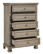 Lettner Light Gray Youth 5-Drawer Chest