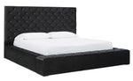 Lindenfield Black Cal King Bed (Oversized)