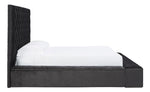 Lindenfield Black Cal King Bed (Oversized)