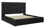 Lindenfield Black Cal King Bed (Oversized)