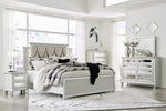 Lindenfield Champagne Cal King Panel Bed