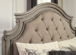 Lodenbay Antique Gray Queen Bed