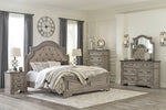 Lodenbay Antique Gray Queen Bed