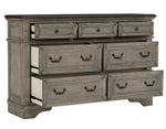 Lodenbay Two-Tone Wood 7-Drawer Dresser