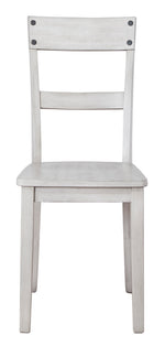 Loratti 2 Gray Wood Side Chairs