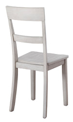 Loratti 2 Gray Wood Side Chairs