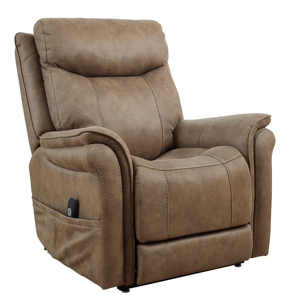 Lorreze Driftwood Power Lift Recliner