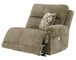 Lubec 3-Pc Taupe Power Recliner Loveseat