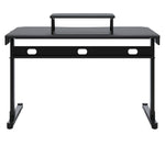 Lynxtyn Black Wood/Metal Home Office Desk