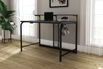 Lynxtyn Black Wood/Metal 48" Home Office Desk