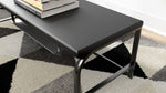 Lynxtyn Contemporary Black TV Stand