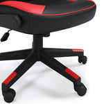 Lynxtyn Red/Black Swivel Home Office Chair