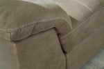 Maderla Pebble Faux Leather Loveseat