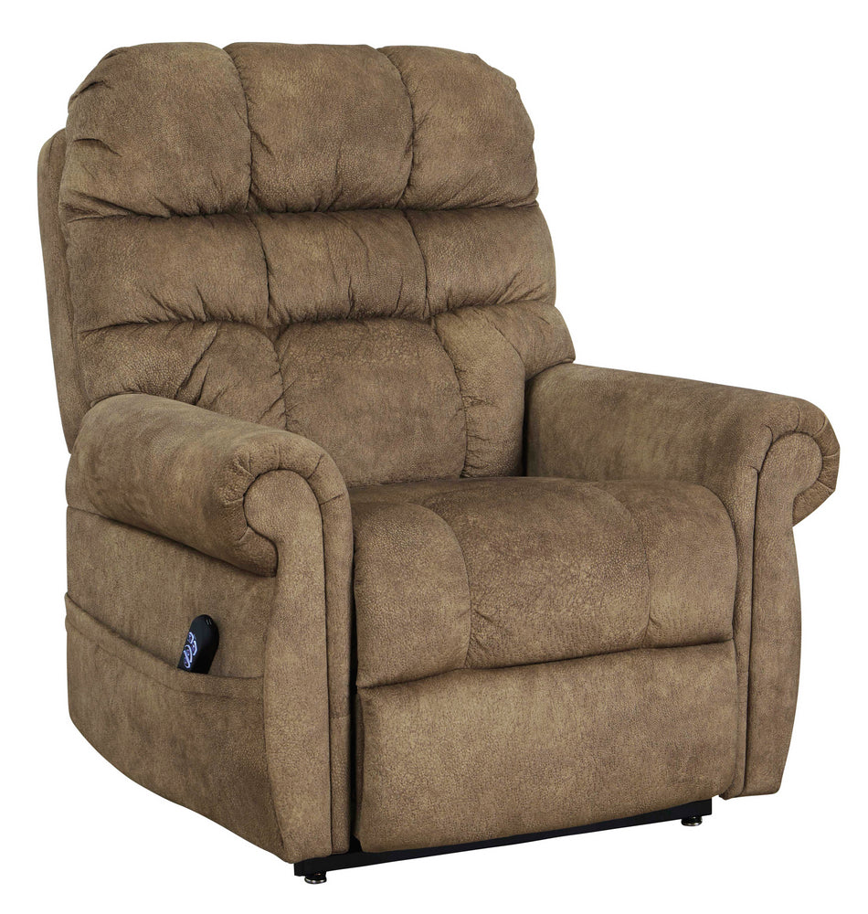 Mopton Saddle Fabric Power Lift Recliner